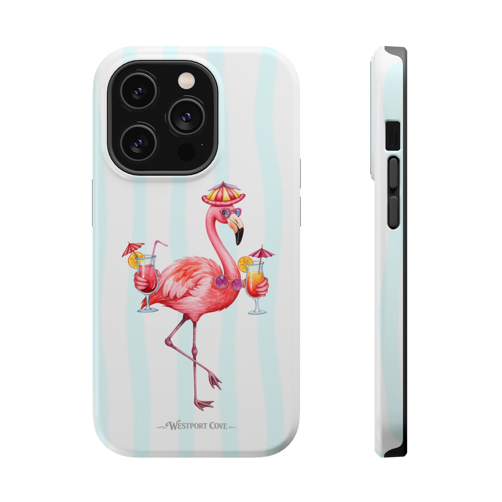 Flamingo Cocktail - Extreme MagSafe Phone Case - Westport Cove