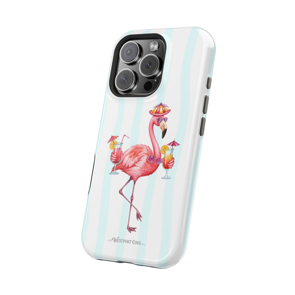 Flamingo Cocktail - Extreme MagSafe Phone Case - Westport Cove