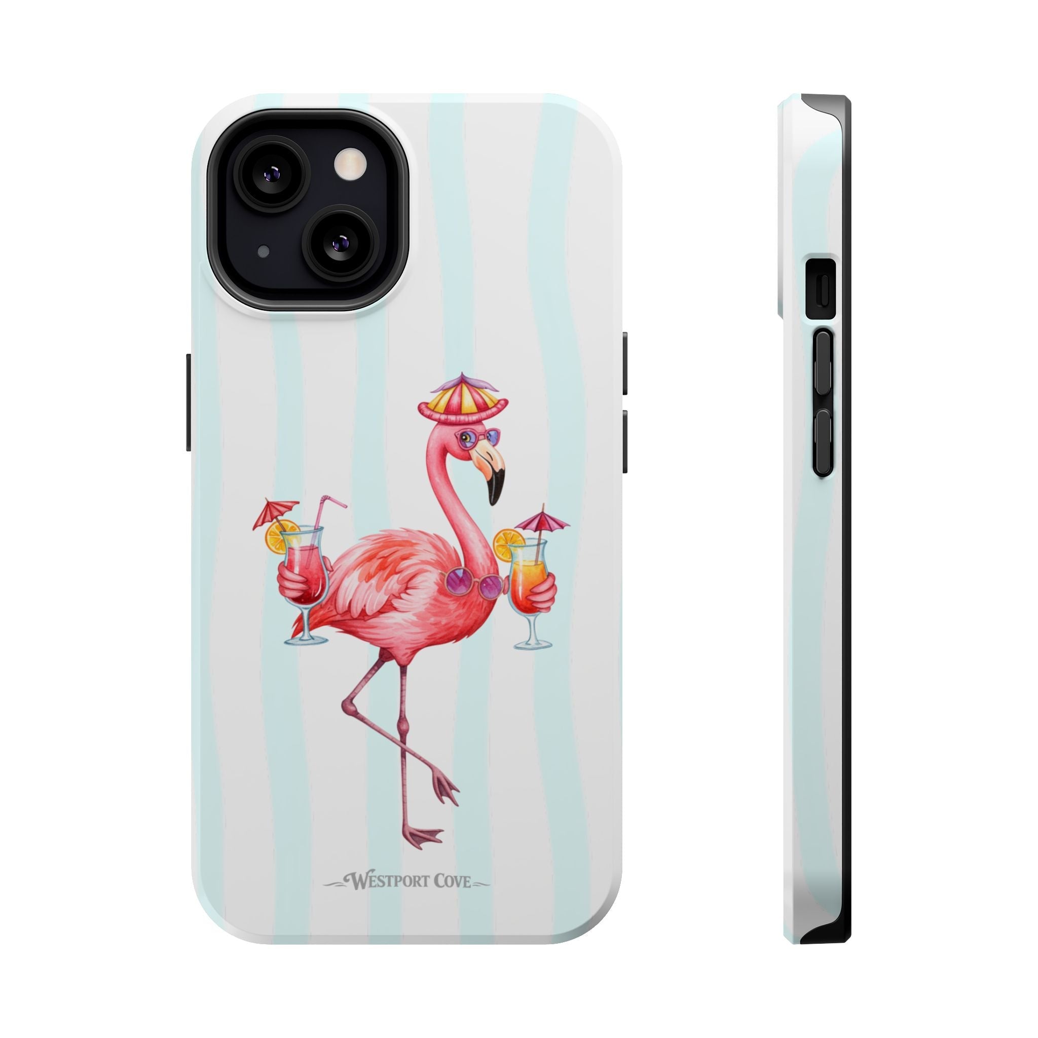 Flamingo Cocktail - Extreme MagSafe Phone Case - Westport Cove