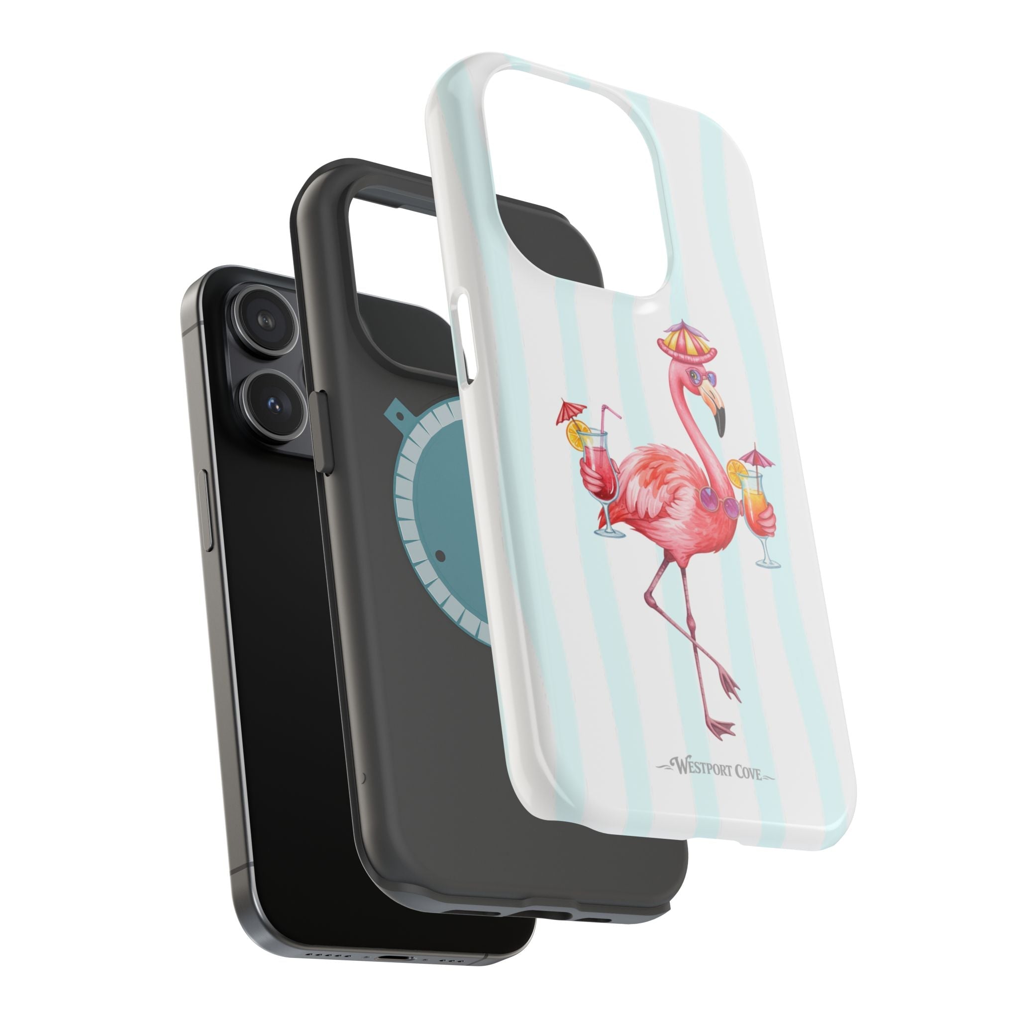 Flamingo Cocktail - Extreme MagSafe Phone Case - Westport Cove