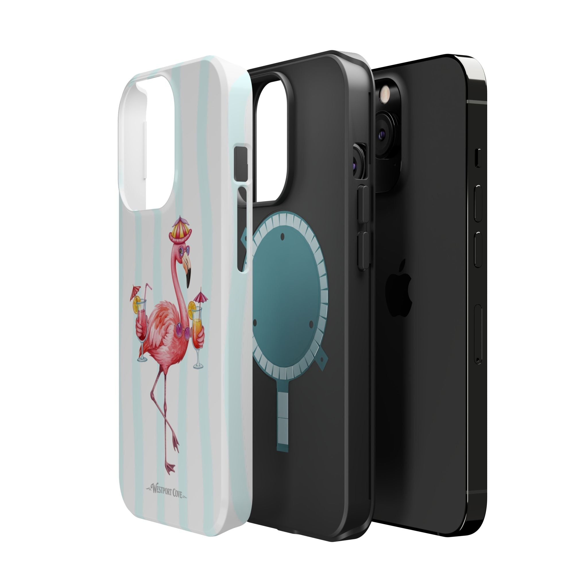 Flamingo Cocktail - Extreme MagSafe Phone Case - Westport Cove