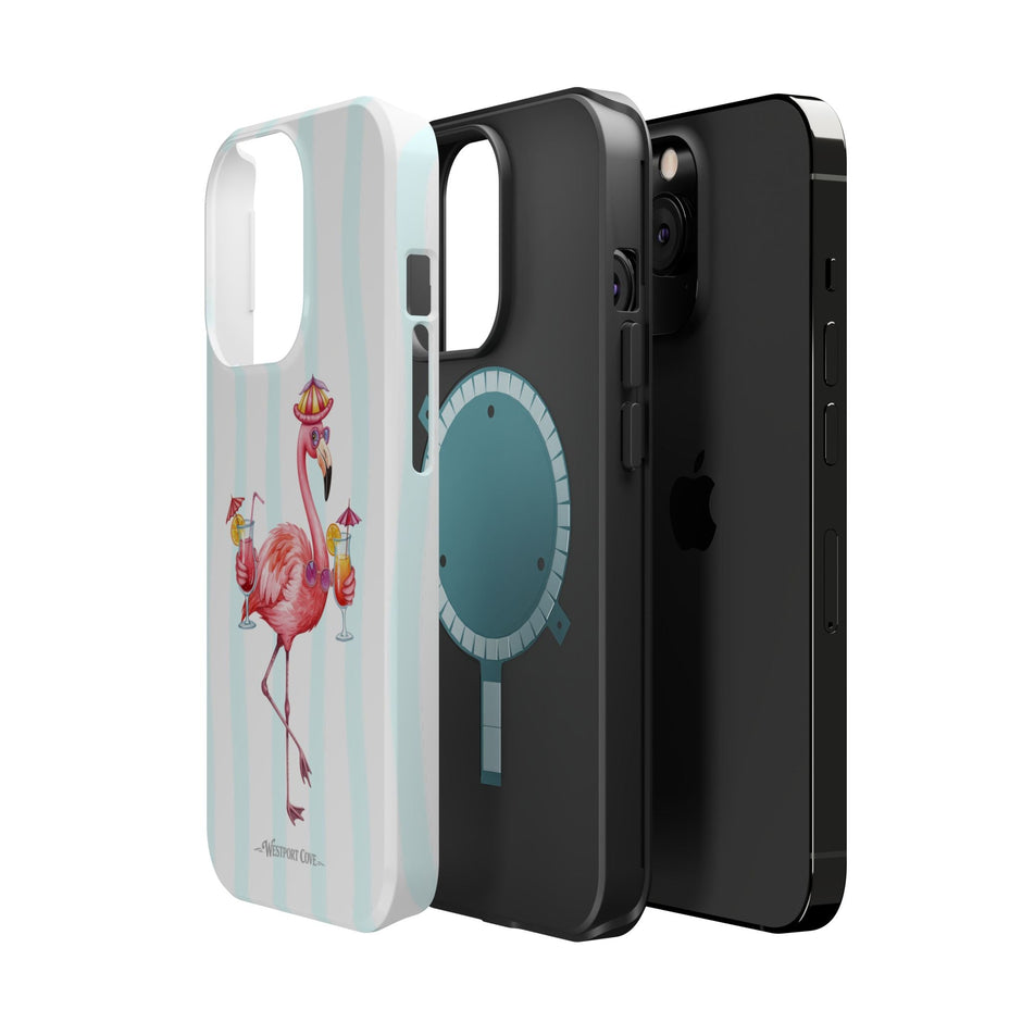 Flamingo Cocktail - Extreme MagSafe Phone Case - Westport Cove