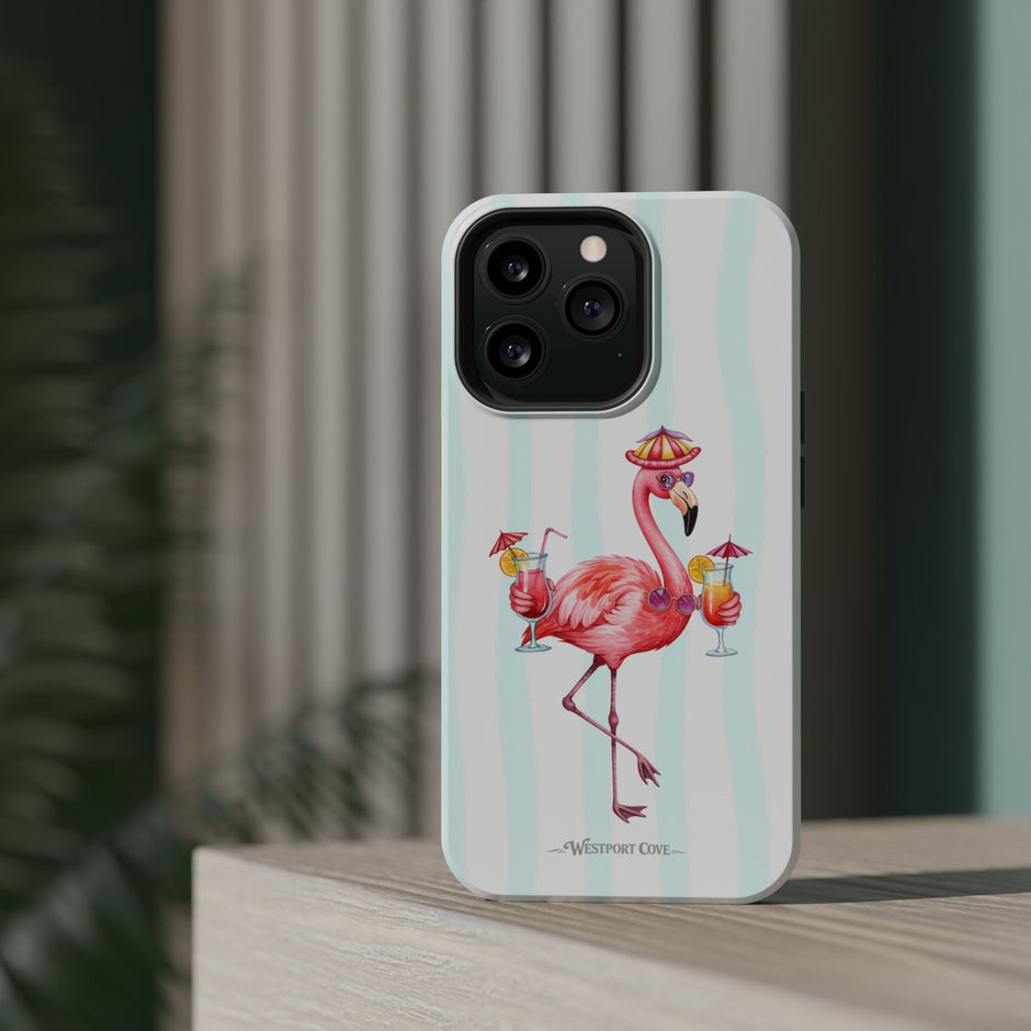 Flamingo Cocktail - Extreme MagSafe Phone Case - Westport Cove