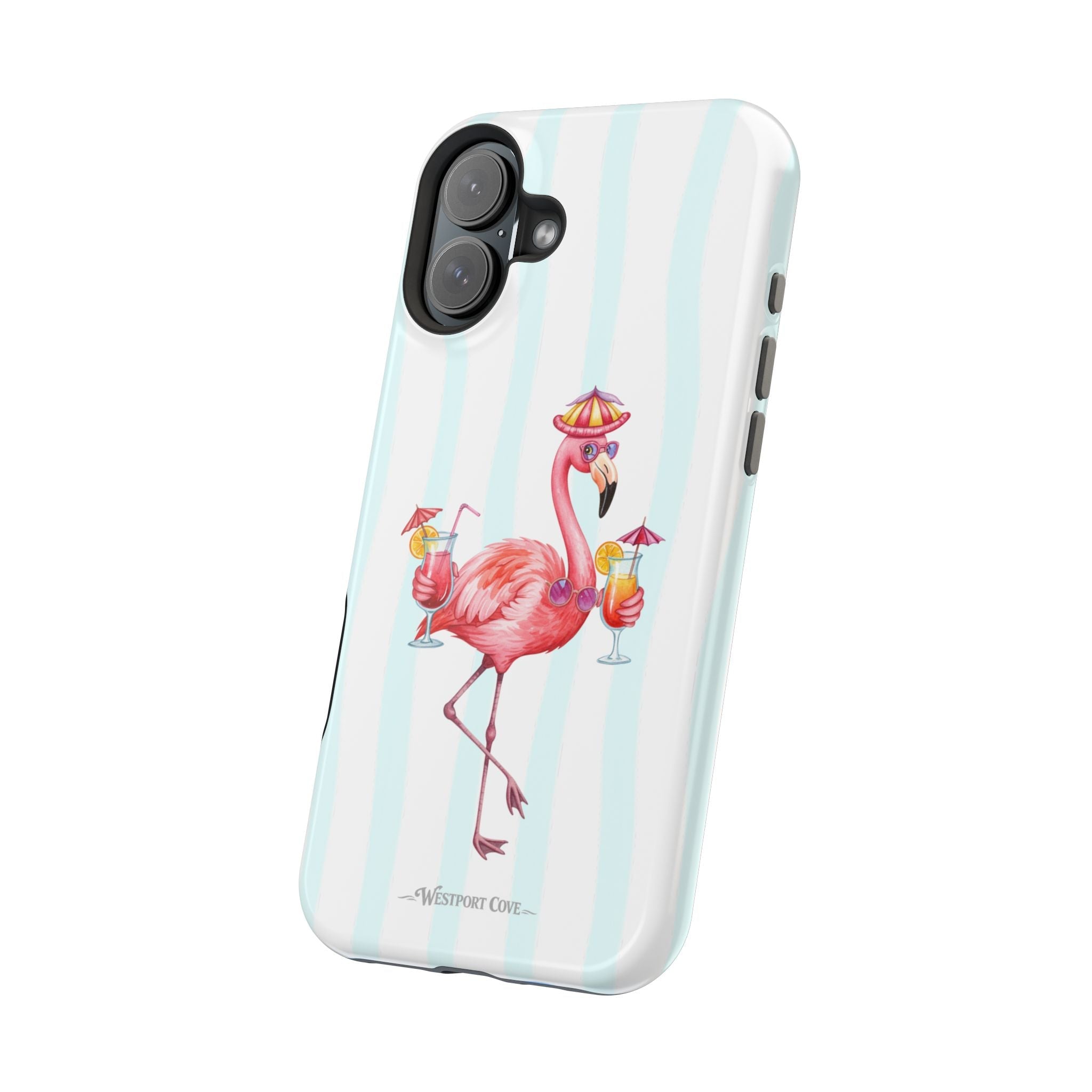 Flamingo Cocktail - Extreme MagSafe Phone Case - Westport Cove