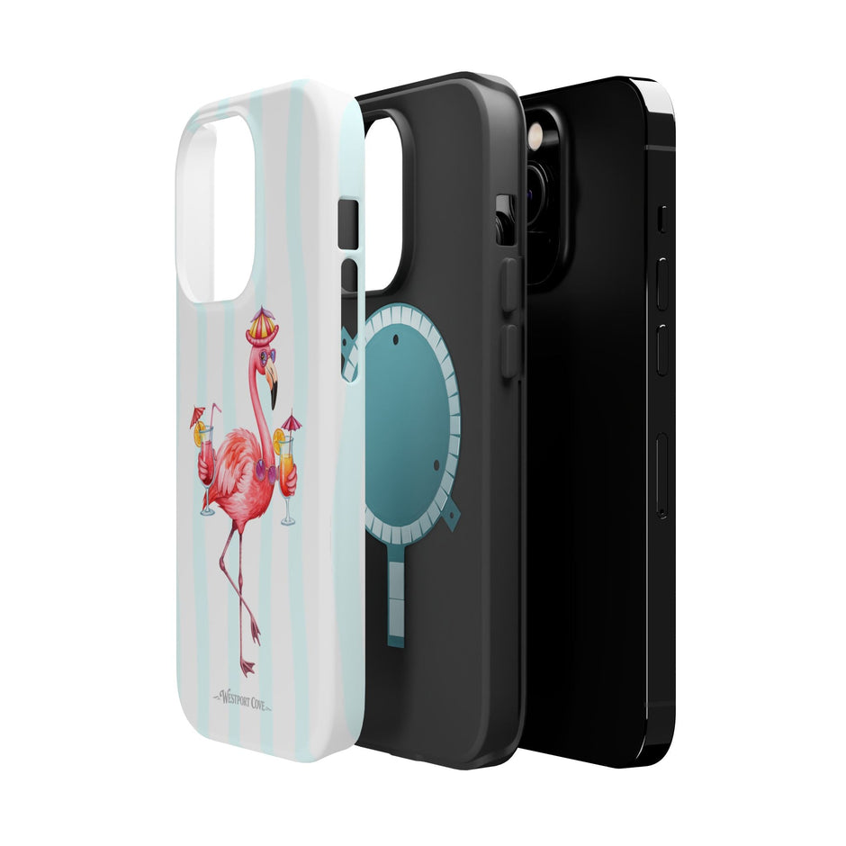 Flamingo Cocktail - Extreme MagSafe Phone Case - Westport Cove