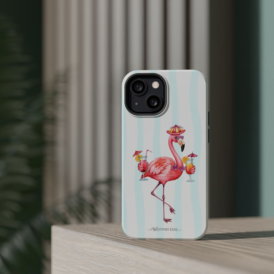 Flamingo Cocktail - Extreme MagSafe Phone Case - Westport Cove