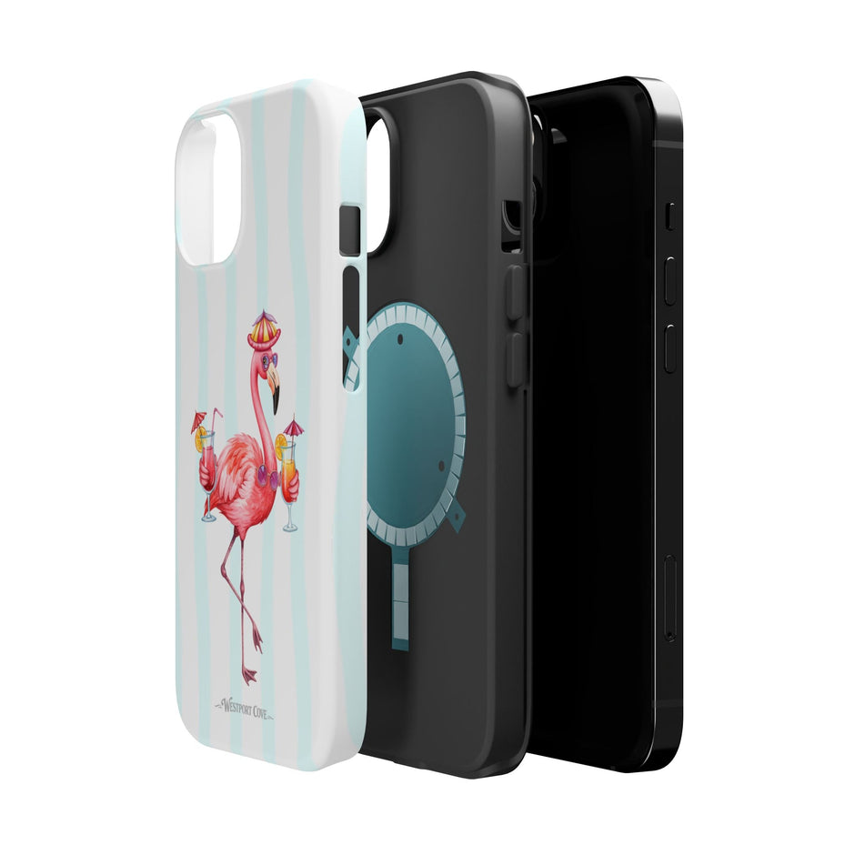 Flamingo Cocktail - Extreme MagSafe Phone Case - Westport Cove