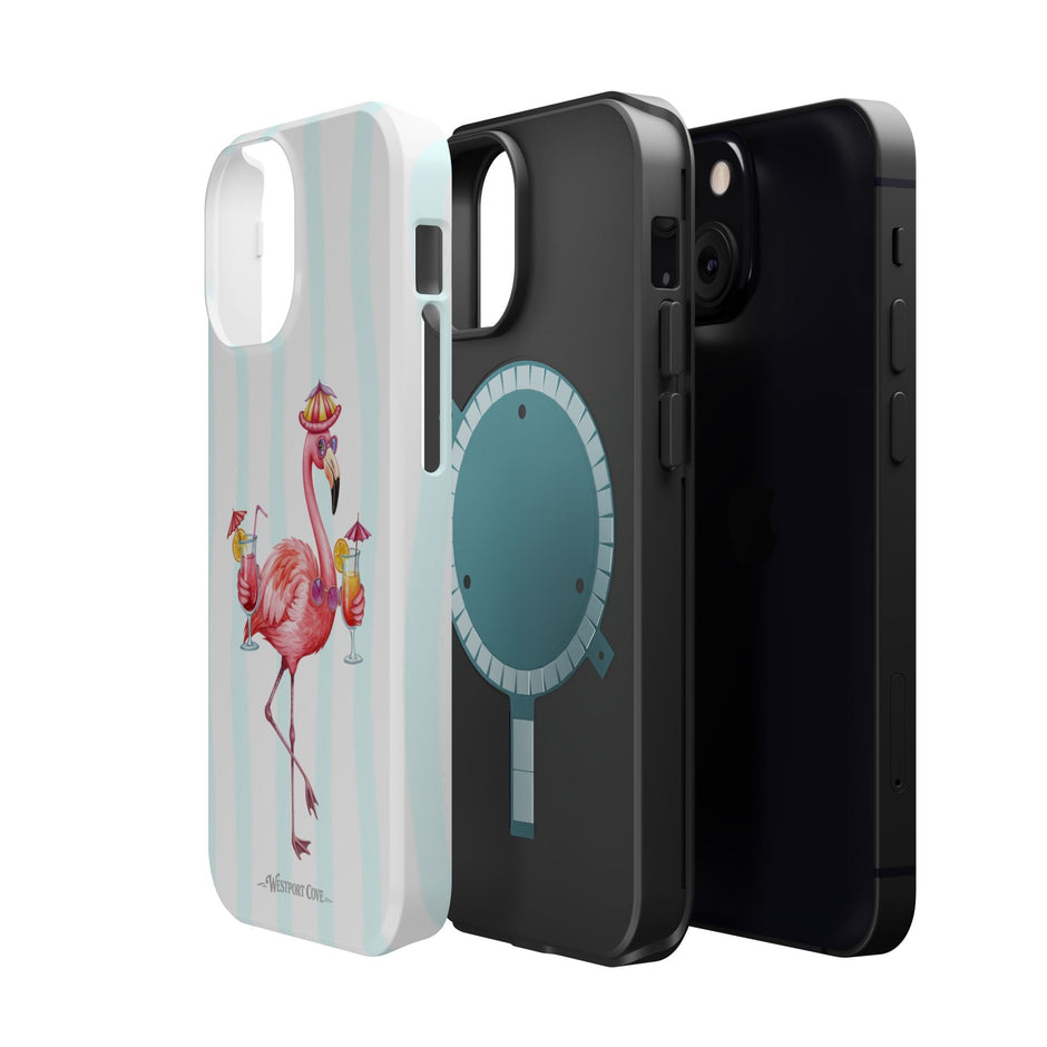 Flamingo Cocktail - Extreme MagSafe Phone Case - Westport Cove