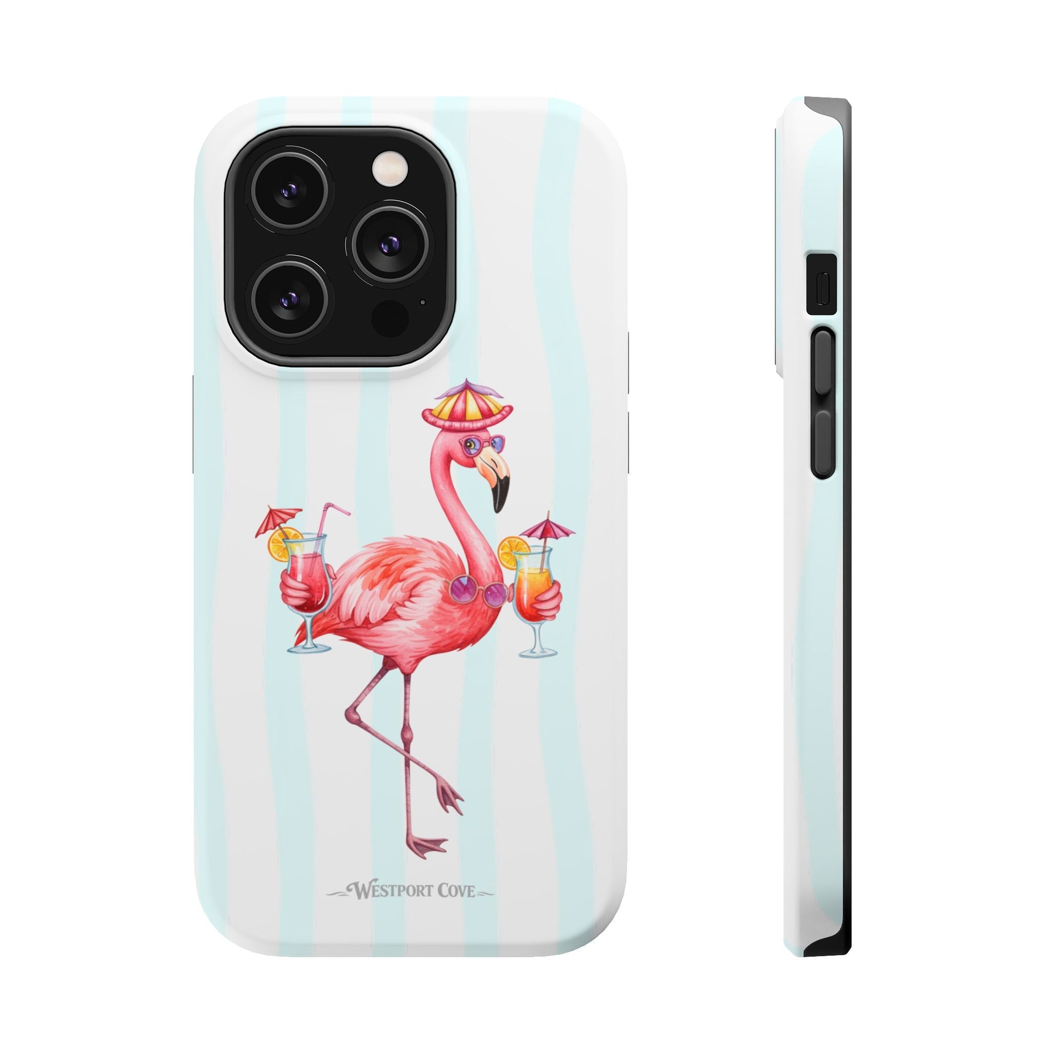 Flamingo Cocktail - Extreme MagSafe Phone Case - Westport Cove