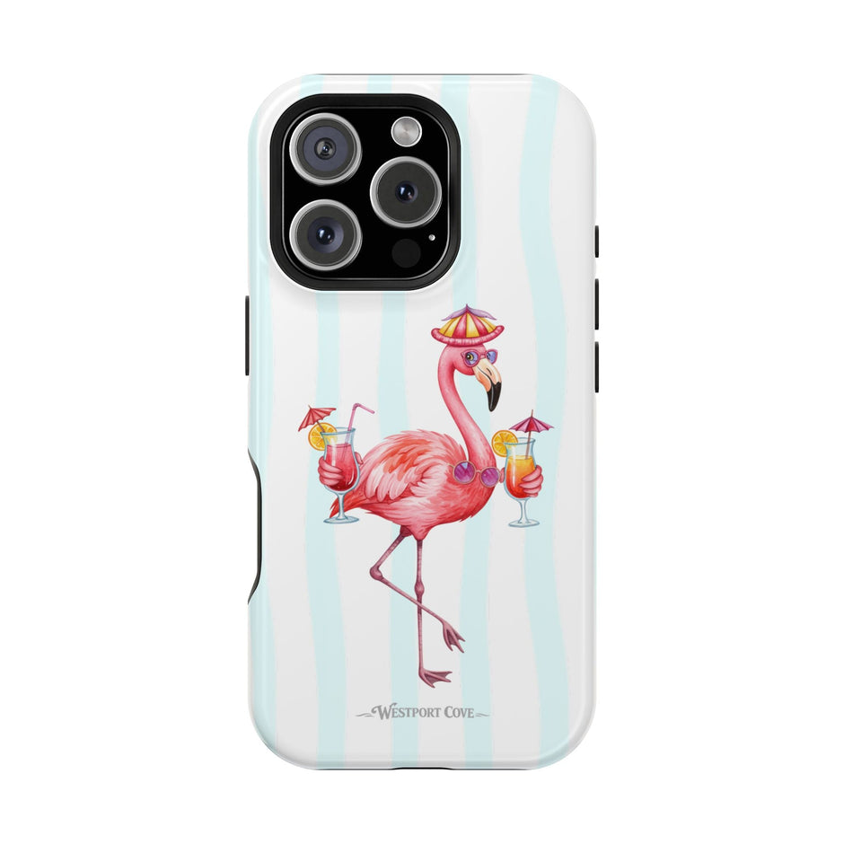 Flamingo Cocktail - Extreme MagSafe Phone Case - Westport Cove