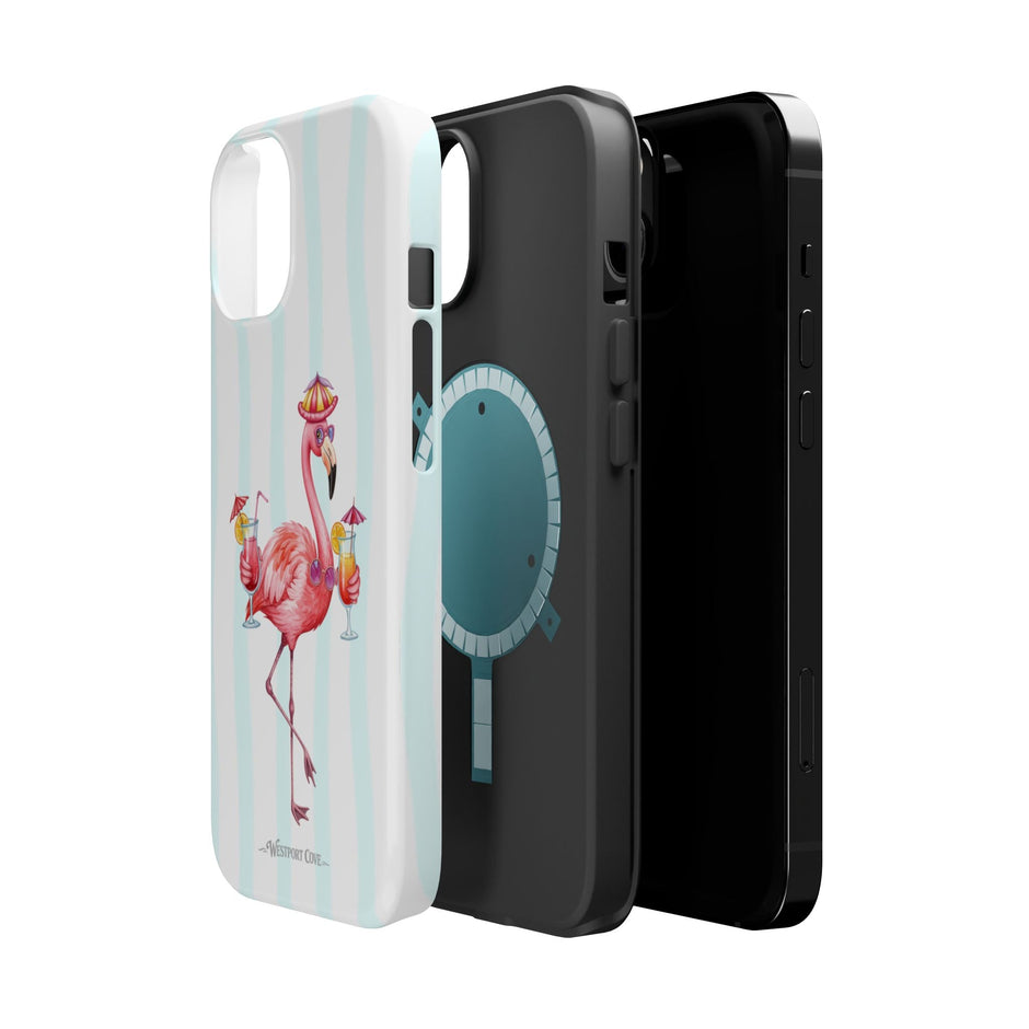 Flamingo Cocktail - Extreme MagSafe Phone Case - Westport Cove