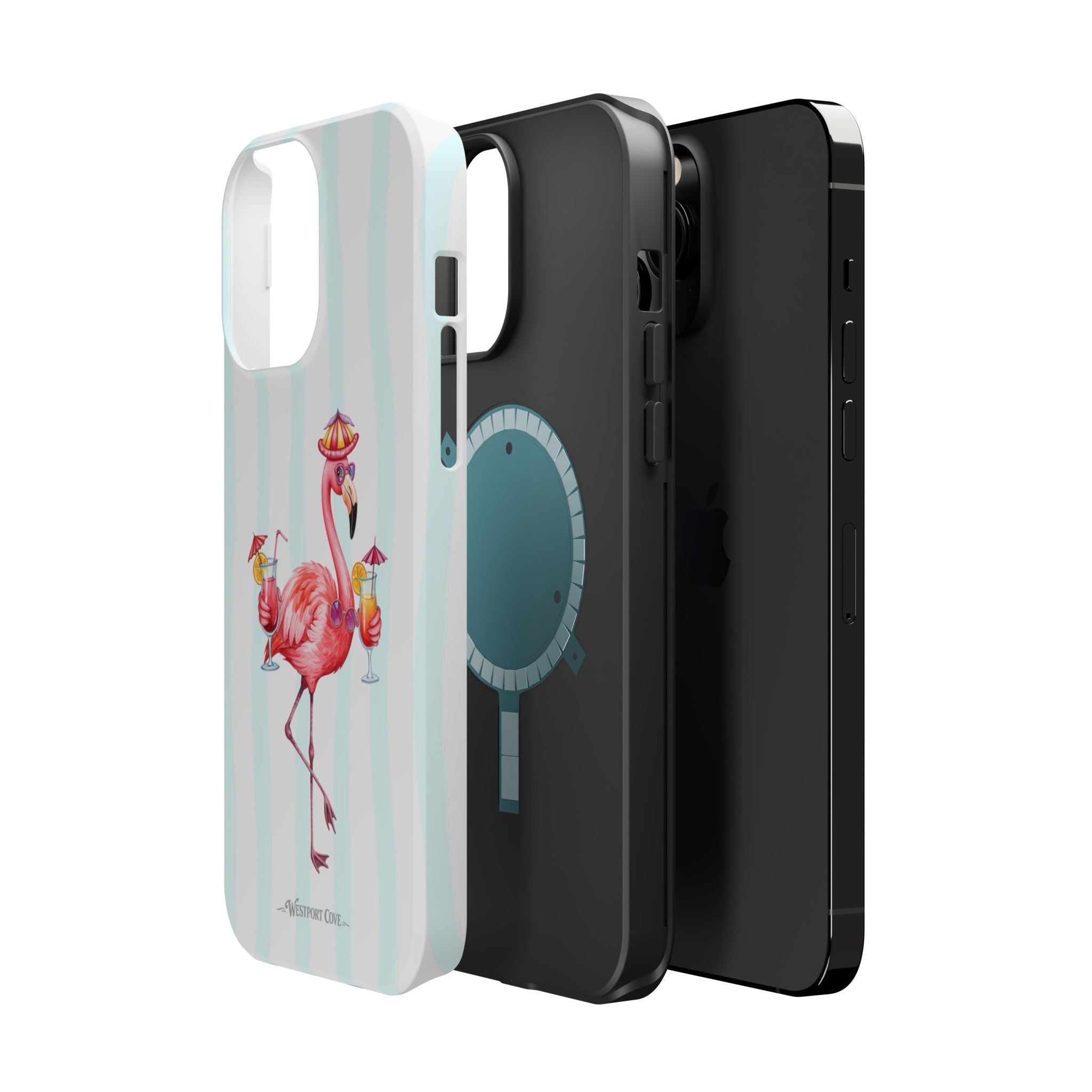 Flamingo Cocktail - Extreme MagSafe Phone Case - Westport Cove