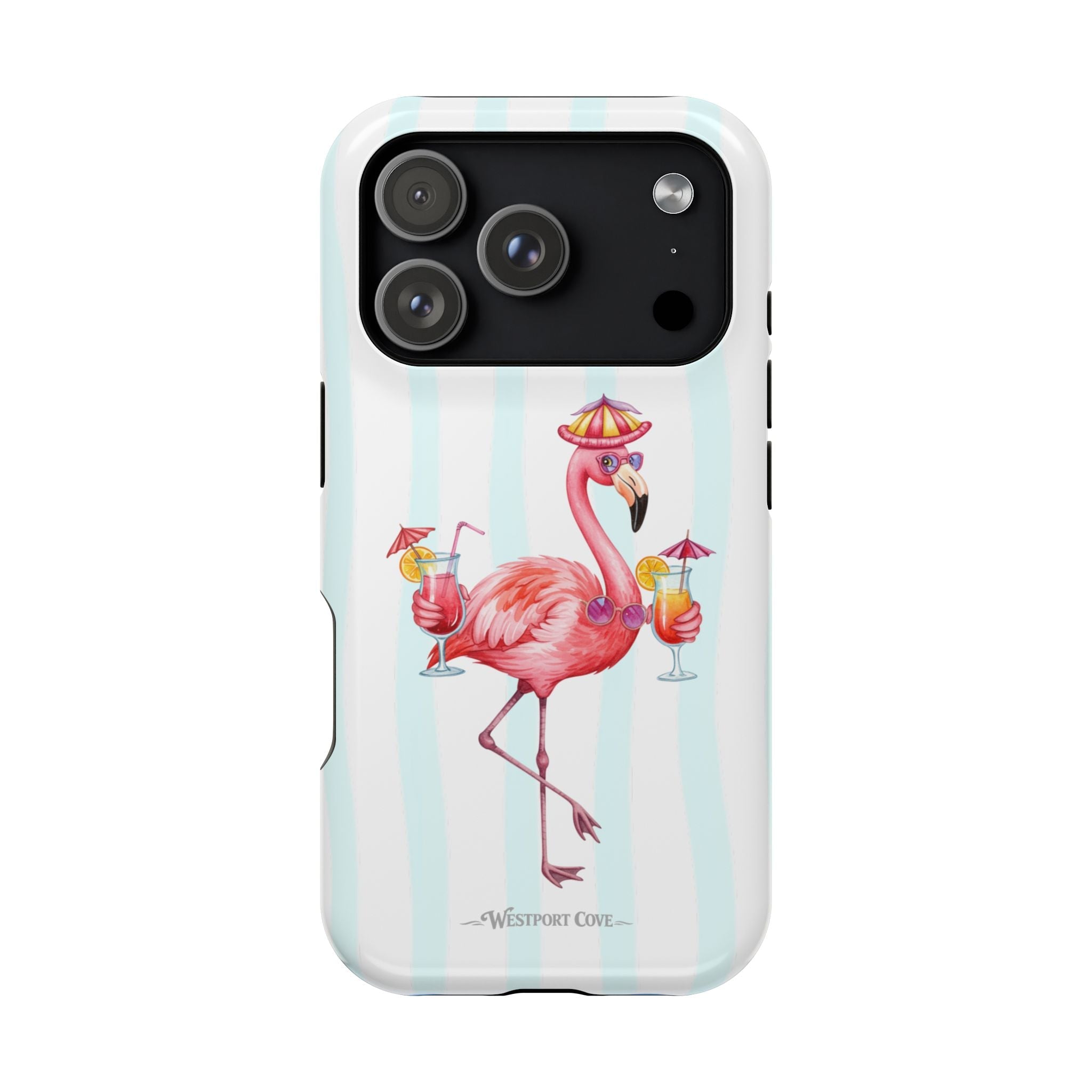 Flamingo Cocktail - Extreme MagSafe Phone Case - Westport Cove