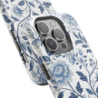 Floral Blue Porcelain - Extreme MagSafe Phone Case - Westport Cove