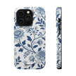 Floral Blue Porcelain - Extreme MagSafe Phone Case - Westport Cove