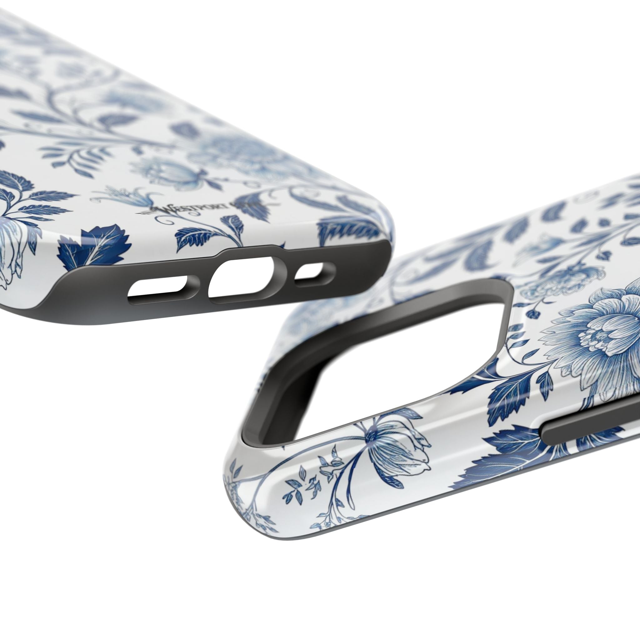 Floral Blue Porcelain - Extreme MagSafe Phone Case - Westport Cove