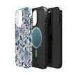 Floral Blue Porcelain - Extreme MagSafe Phone Case - Westport Cove