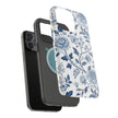 Floral Blue Porcelain - Extreme MagSafe Phone Case - Westport Cove
