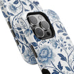 Floral Blue Porcelain - Extreme MagSafe Phone Case - Westport Cove