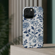 Floral Blue Porcelain - Extreme MagSafe Phone Case - Westport Cove