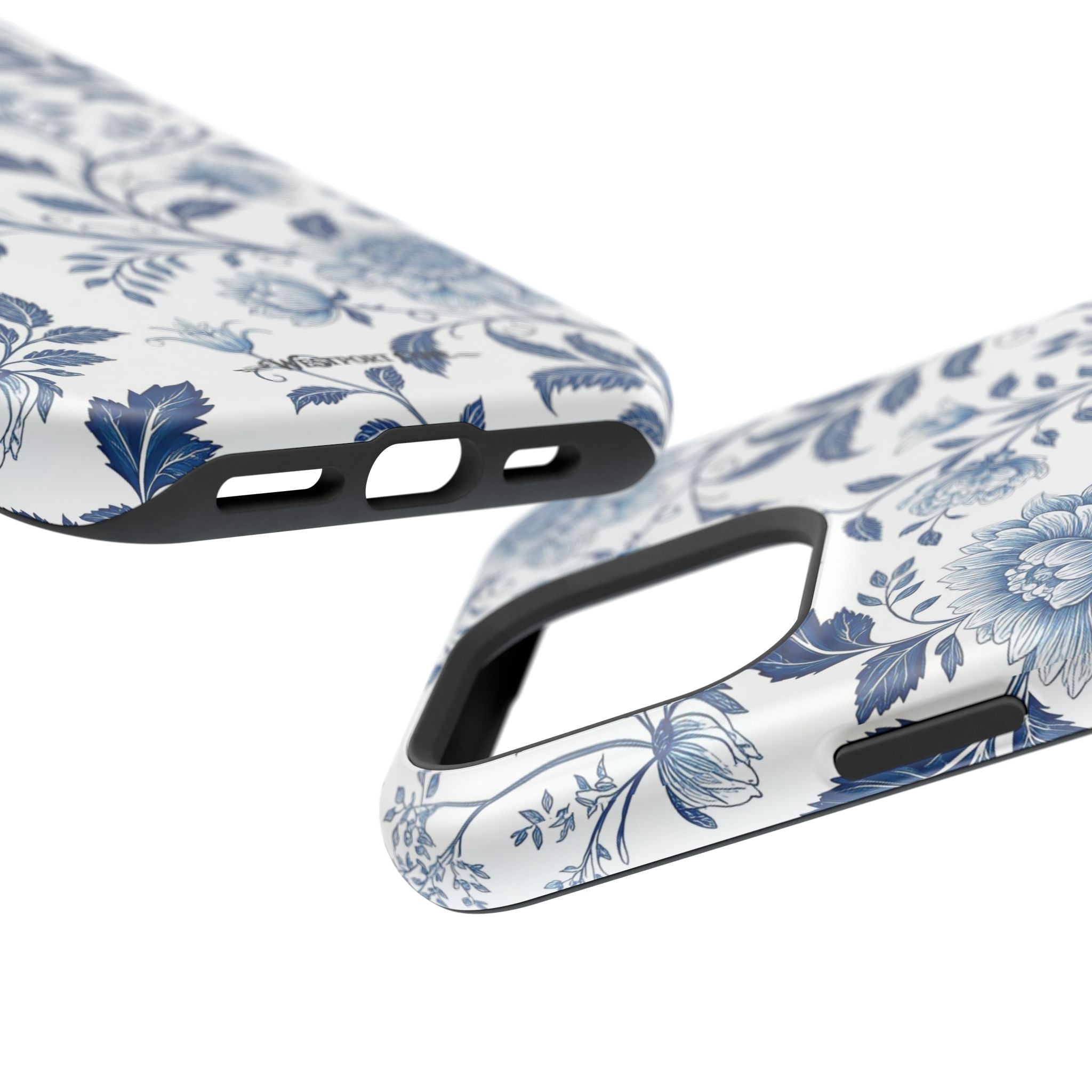 Floral Blue Porcelain - Extreme MagSafe Phone Case - Westport Cove