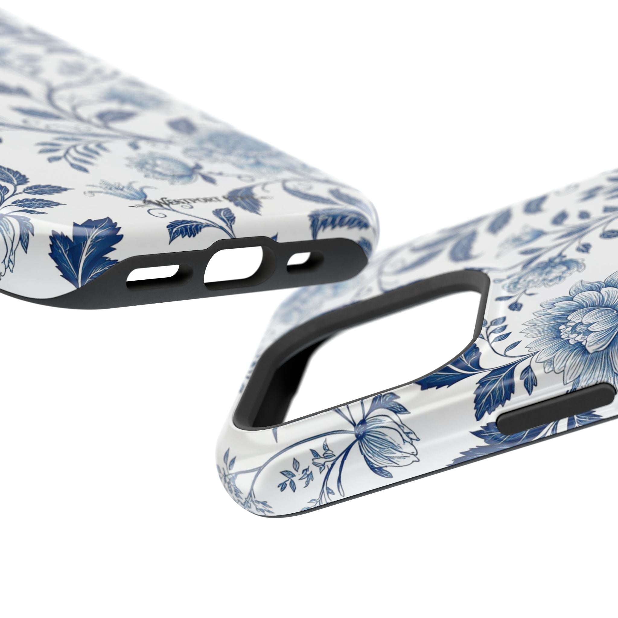 Floral Blue Porcelain - Extreme MagSafe Phone Case - Westport Cove