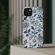 Floral Blue Porcelain - Extreme MagSafe Phone Case - Westport Cove