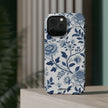 Floral Blue Porcelain - Extreme MagSafe Phone Case - Westport Cove