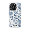 Floral Blue Porcelain - Extreme MagSafe Phone Case - Westport Cove
