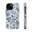 Floral Blue Porcelain - Extreme MagSafe Phone Case - Westport Cove