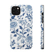 Floral Blue Porcelain - Extreme MagSafe Phone Case - Westport Cove