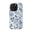 Floral Blue Porcelain - Extreme MagSafe Phone Case - Westport Cove