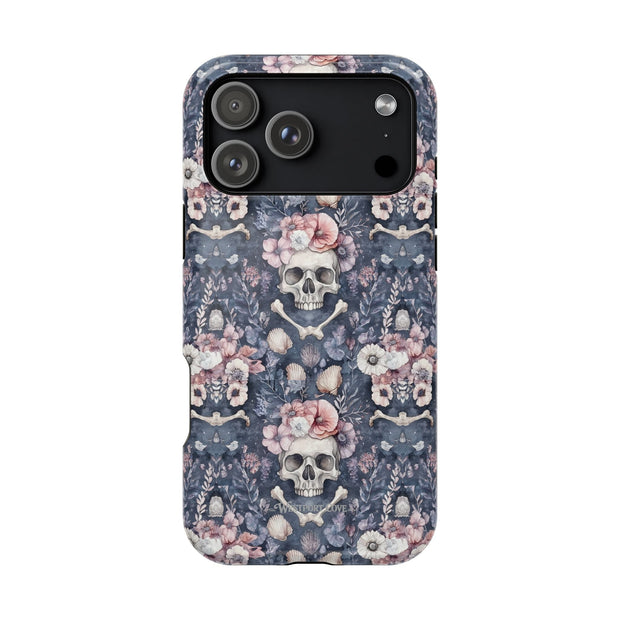 Floral Skull - Extreme MagSafe Phone Case - Westport Cove