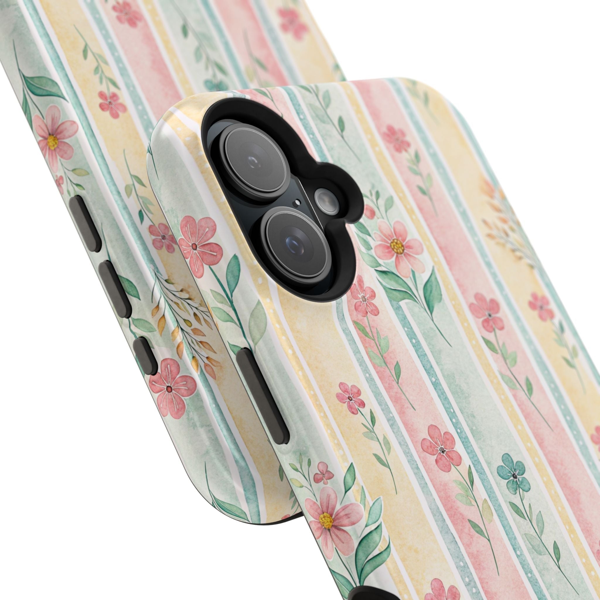 Floral Stripe - Extreme MagSafe Phone Case - Westport Cove