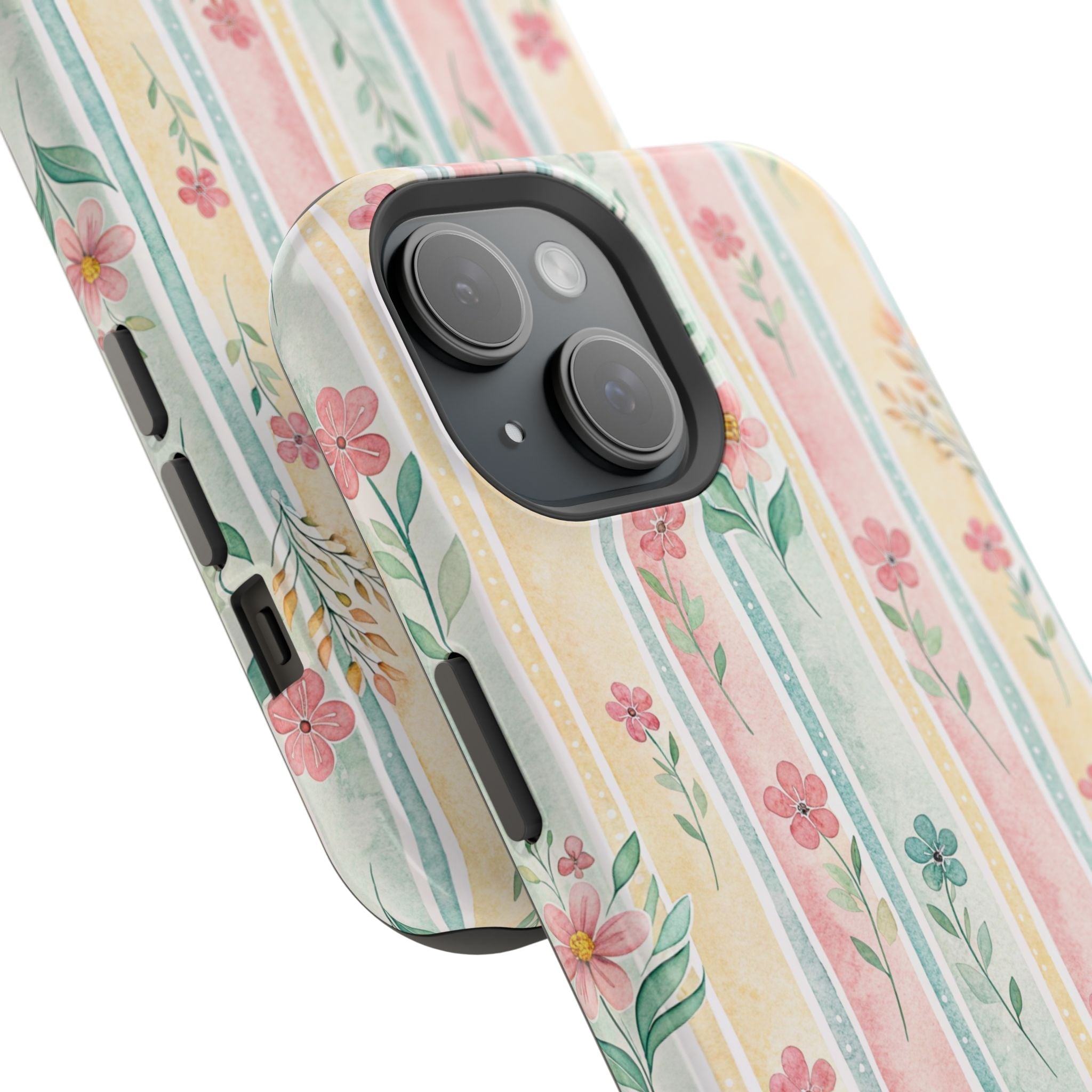 Floral Stripe - Extreme MagSafe Phone Case - Westport Cove