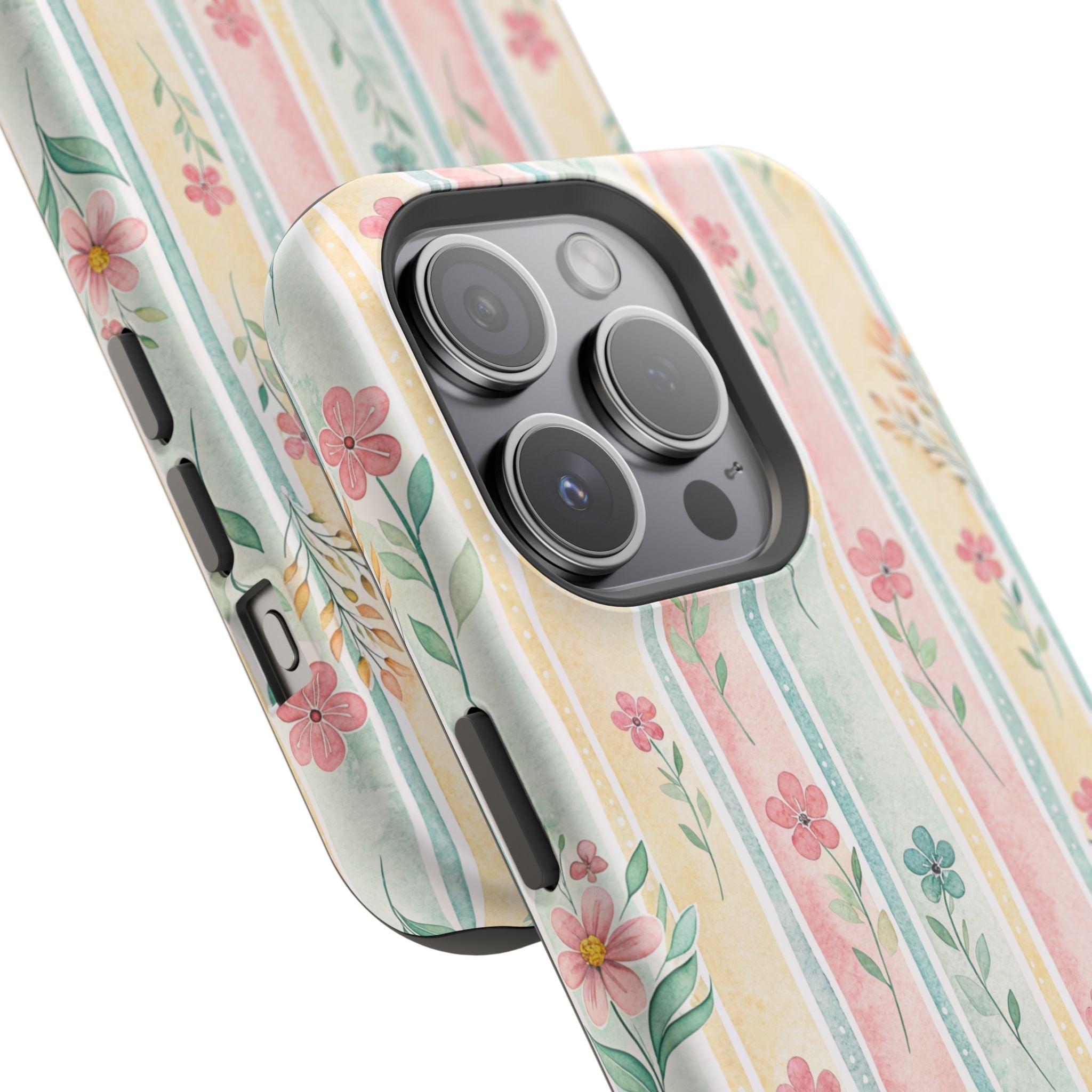 Floral Stripe - Extreme MagSafe Phone Case - Westport Cove