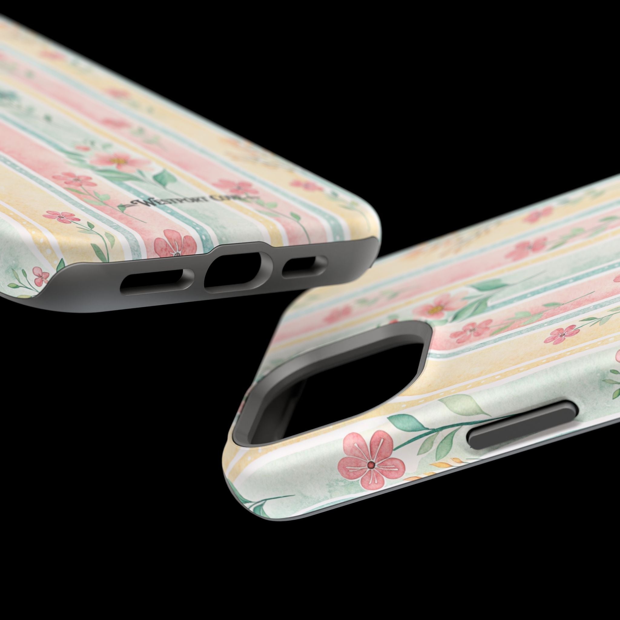 Floral Stripe - Extreme MagSafe Phone Case - Westport Cove