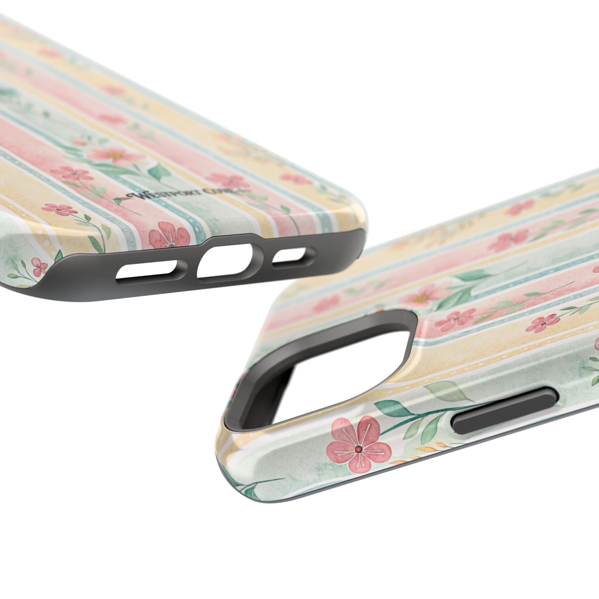 Floral Stripe - Extreme MagSafe Phone Case - Westport Cove