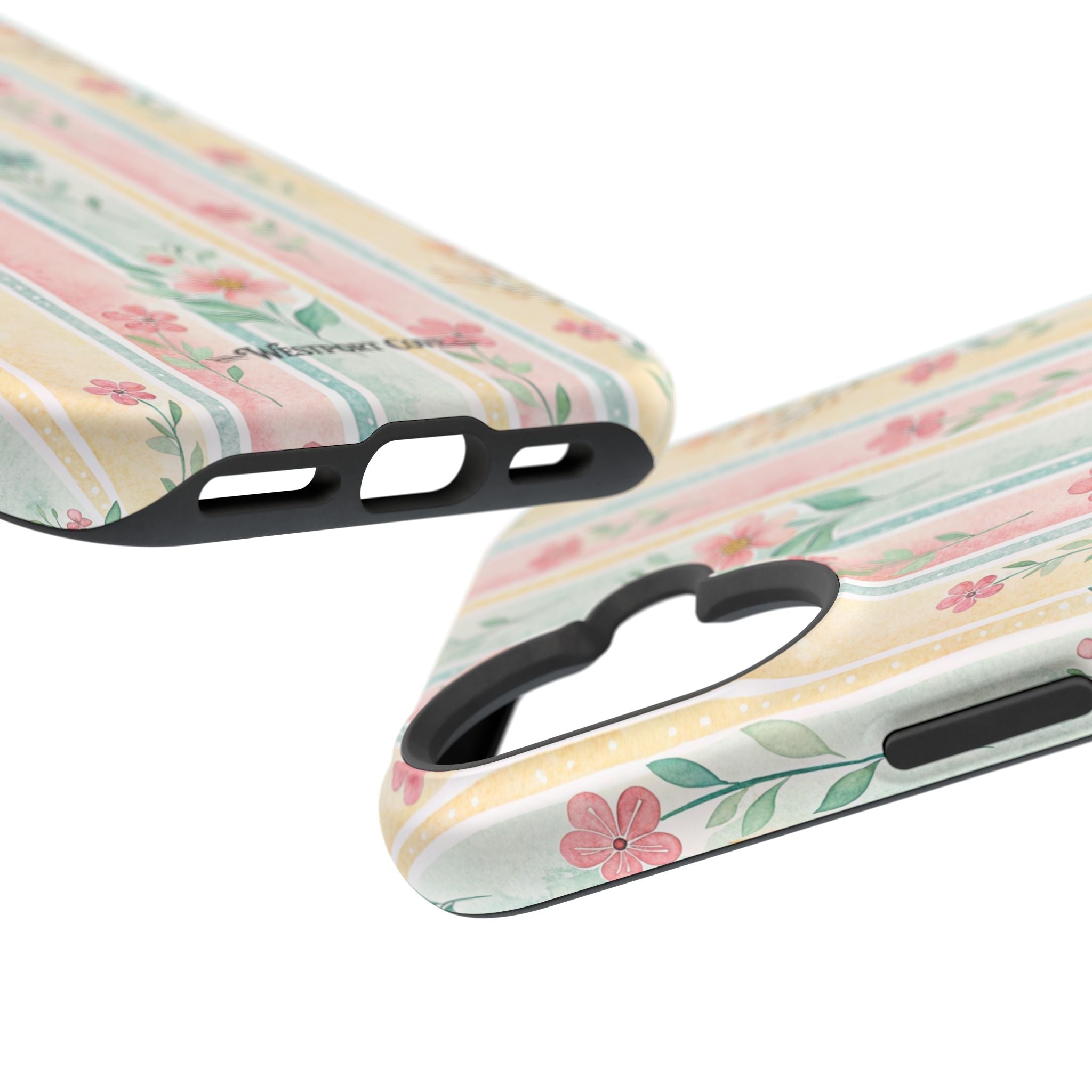 Floral Stripe - Extreme MagSafe Phone Case - Westport Cove