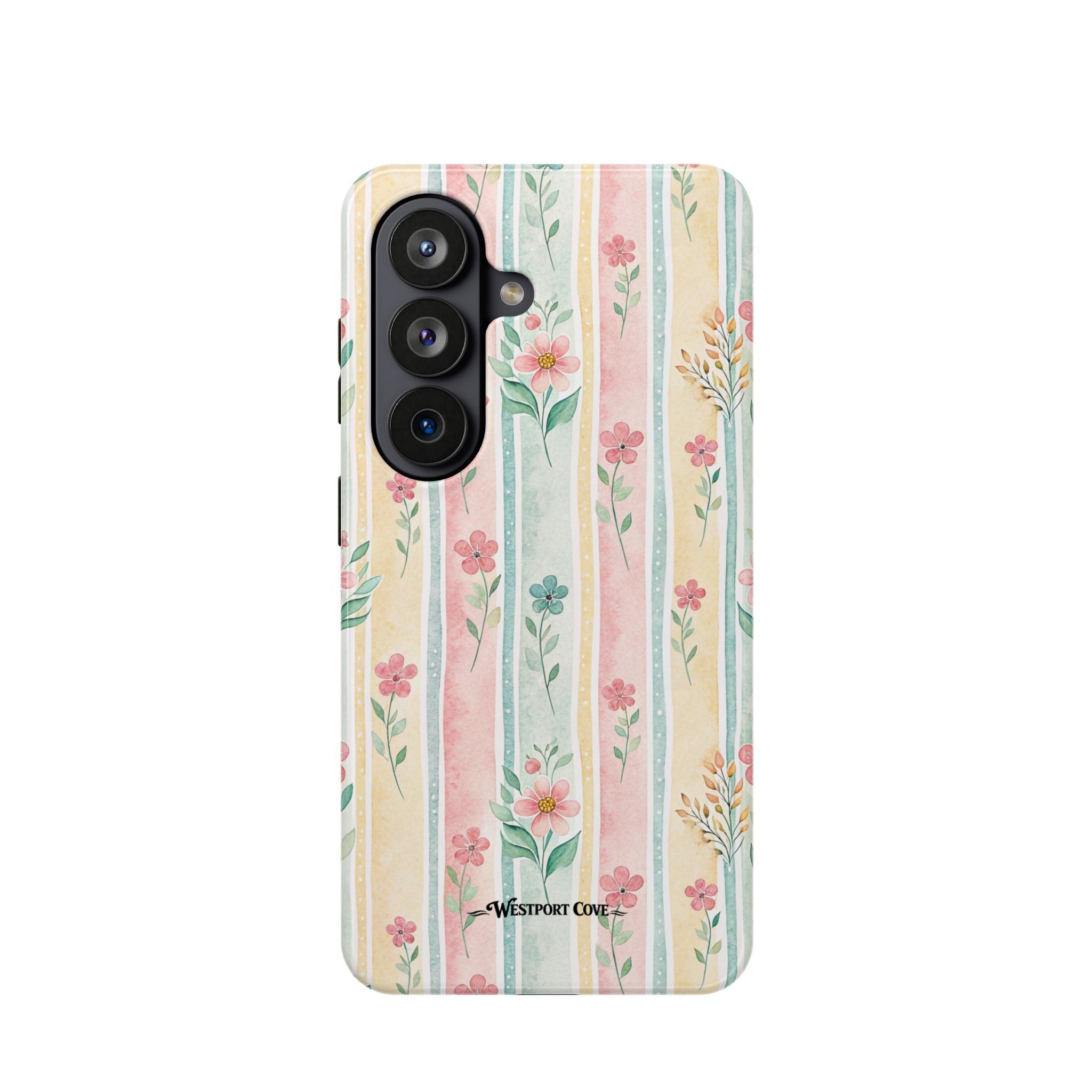 Floral Stripe - Extreme MagSafe Phone Case - Westport Cove