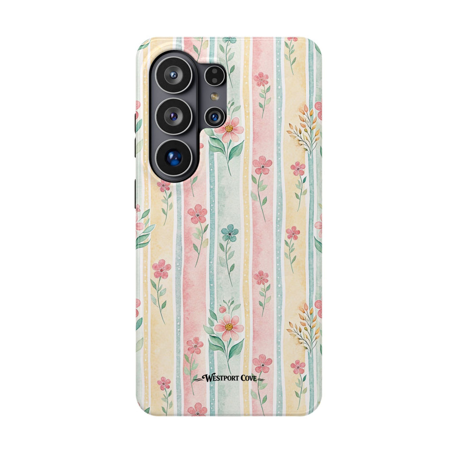 Floral Stripe - Extreme MagSafe Phone Case - Westport Cove