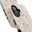 Floral Stripe - Extreme MagSafe Phone Case - Westport Cove