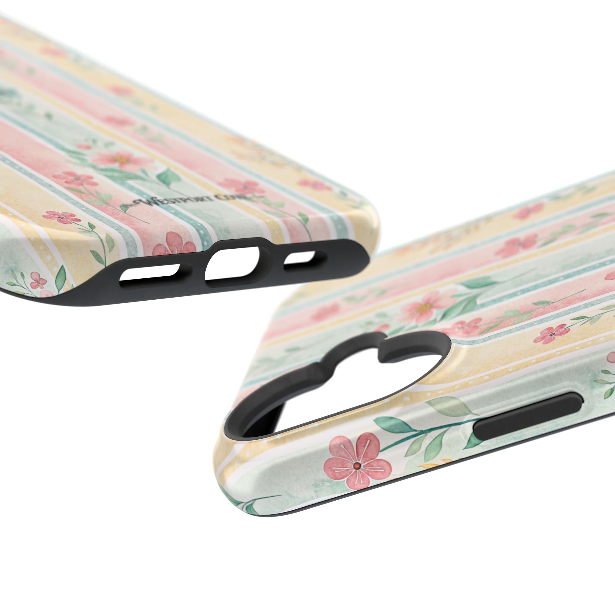 Floral Stripe - Extreme MagSafe Phone Case - Westport Cove