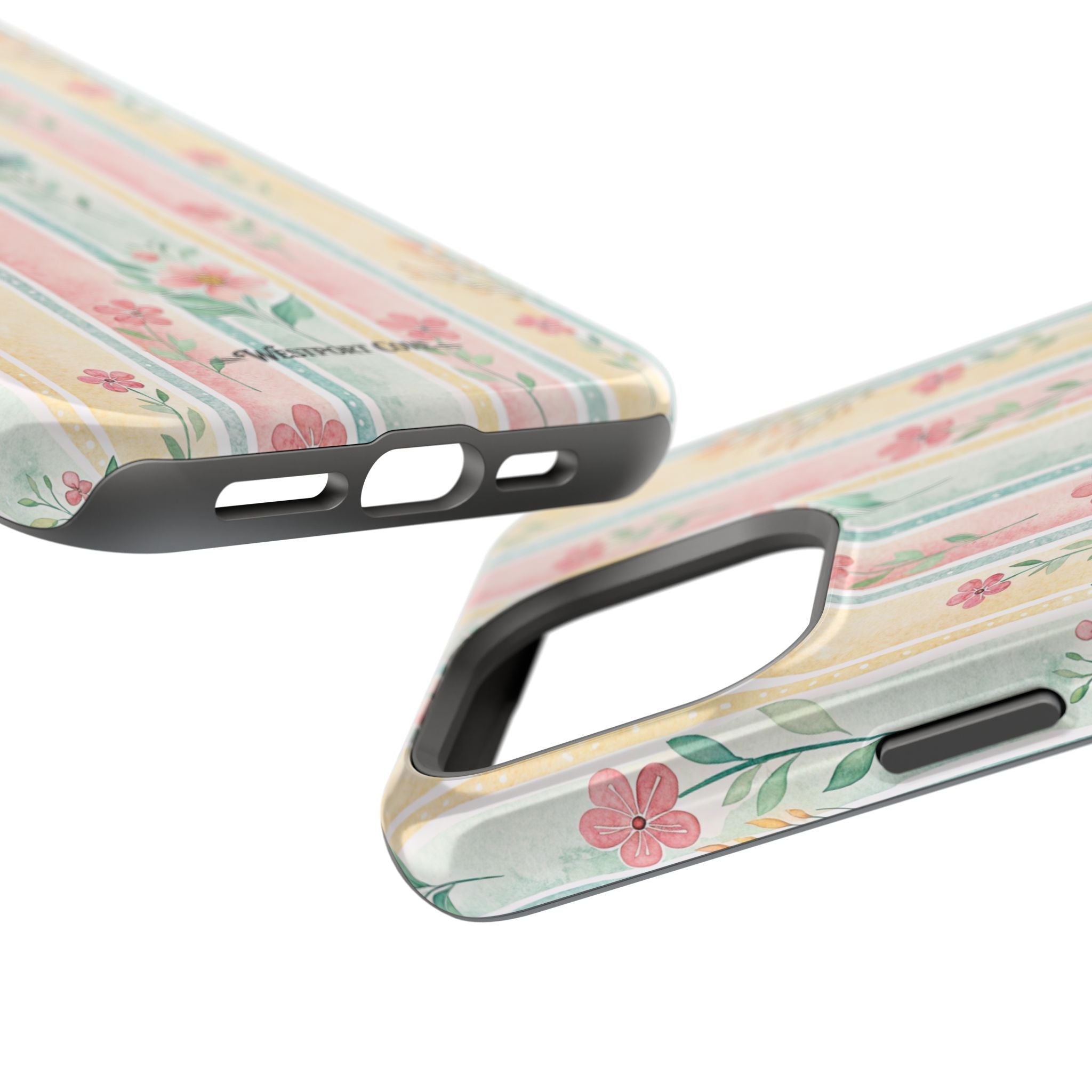 Floral Stripe - Extreme MagSafe Phone Case - Westport Cove