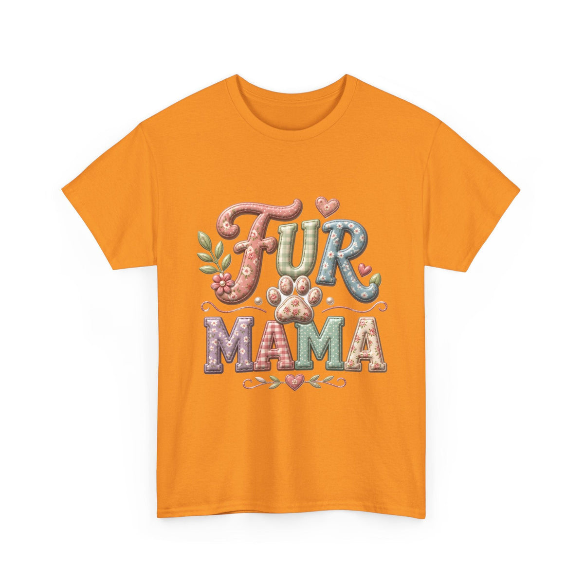Fur Mama T-Shirt – Cute Paw Print Pet Mom Tee - Westport Cove