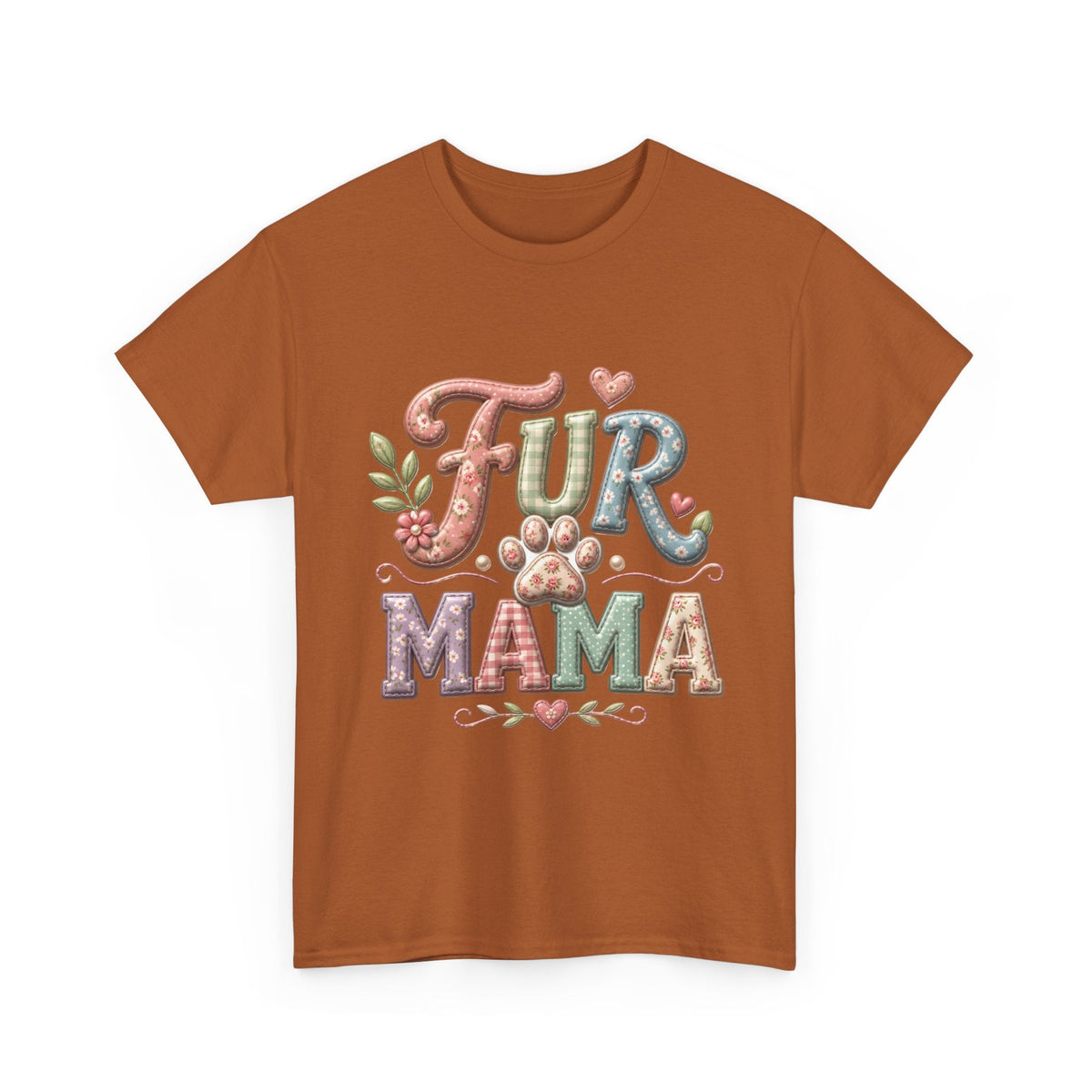 Fur Mama T-Shirt – Cute Paw Print Pet Mom Tee - Westport Cove