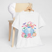 Halloween Ghost Tee — Cute Witch Hat & Pumpkins - Westport Cove