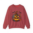 Halloween Jack-O'-Lantern Sweatshirt — Colorful Patterned Pumpkin Crewneck - Westport Cove