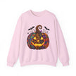 Halloween Jack-O'-Lantern Sweatshirt — Colorful Patterned Pumpkin Crewneck - Westport Cove