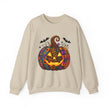 Halloween Jack-O'-Lantern Sweatshirt — Colorful Patterned Pumpkin Crewneck - Westport Cove